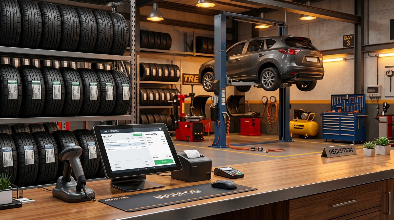 Puncture Shop POS Billing Hub
